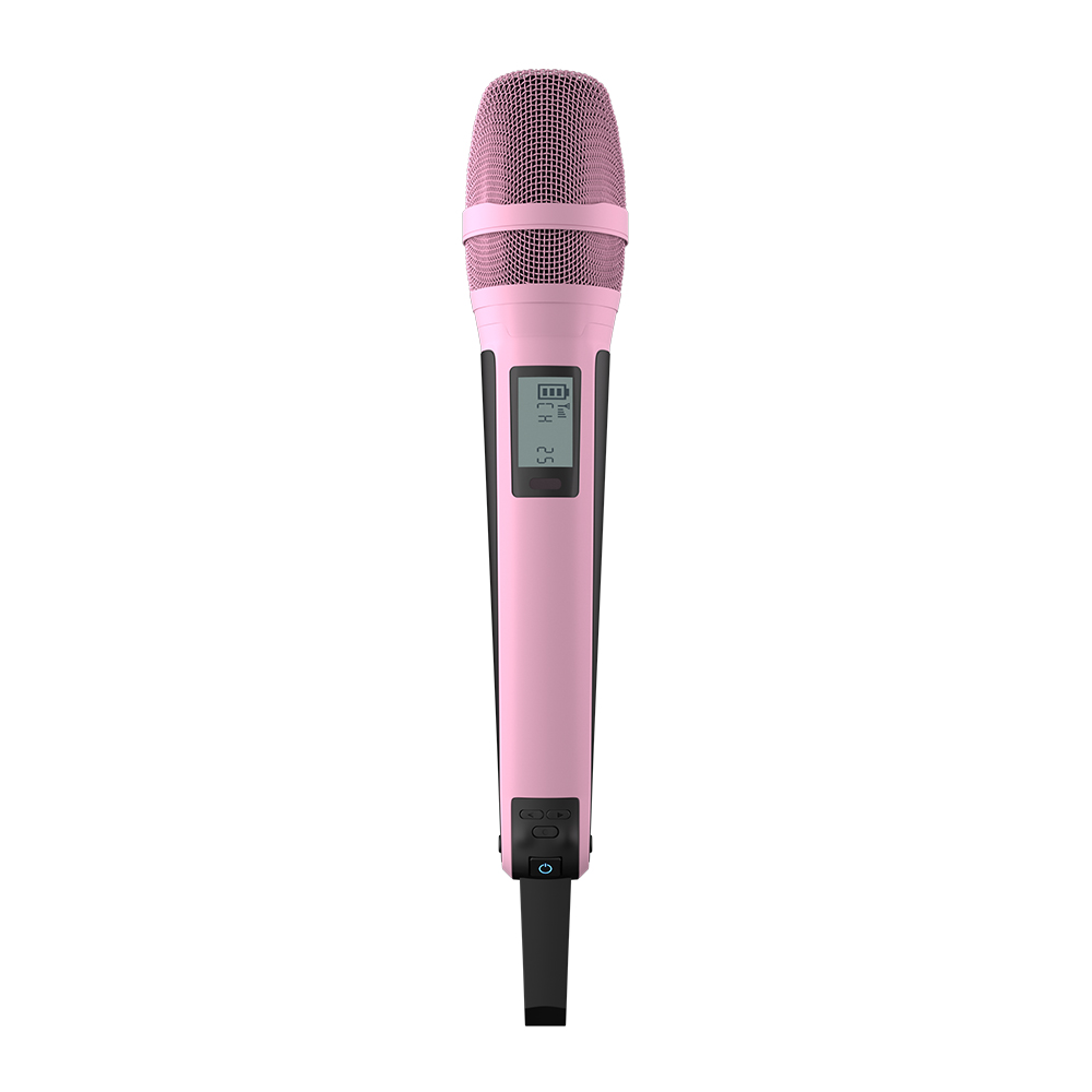 G-MARK SKM9000 Wireless Microphone UHF Frequency Adjustable Metal Sheel For Paryt Show Teaching Wedding: black