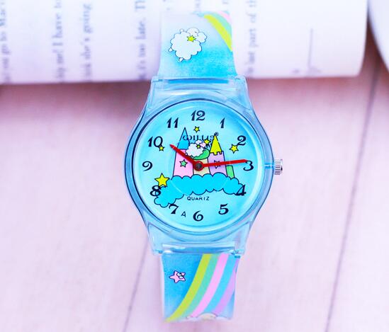WILLIS Stijlen Mode Meisjes Horloges Silicone Horloge Gemengde Kleuren Lover's Horloges Vrouwen Sport Plastic Klok Kids Horloge: 2