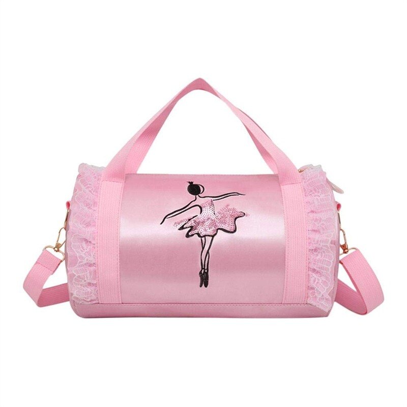 Sport tanzen Schulter Tasche tanzen Taschen Rosa Frauen Mädchen Ballett Rucksack Bestickte Taschen Für Art Mädchen: 768898