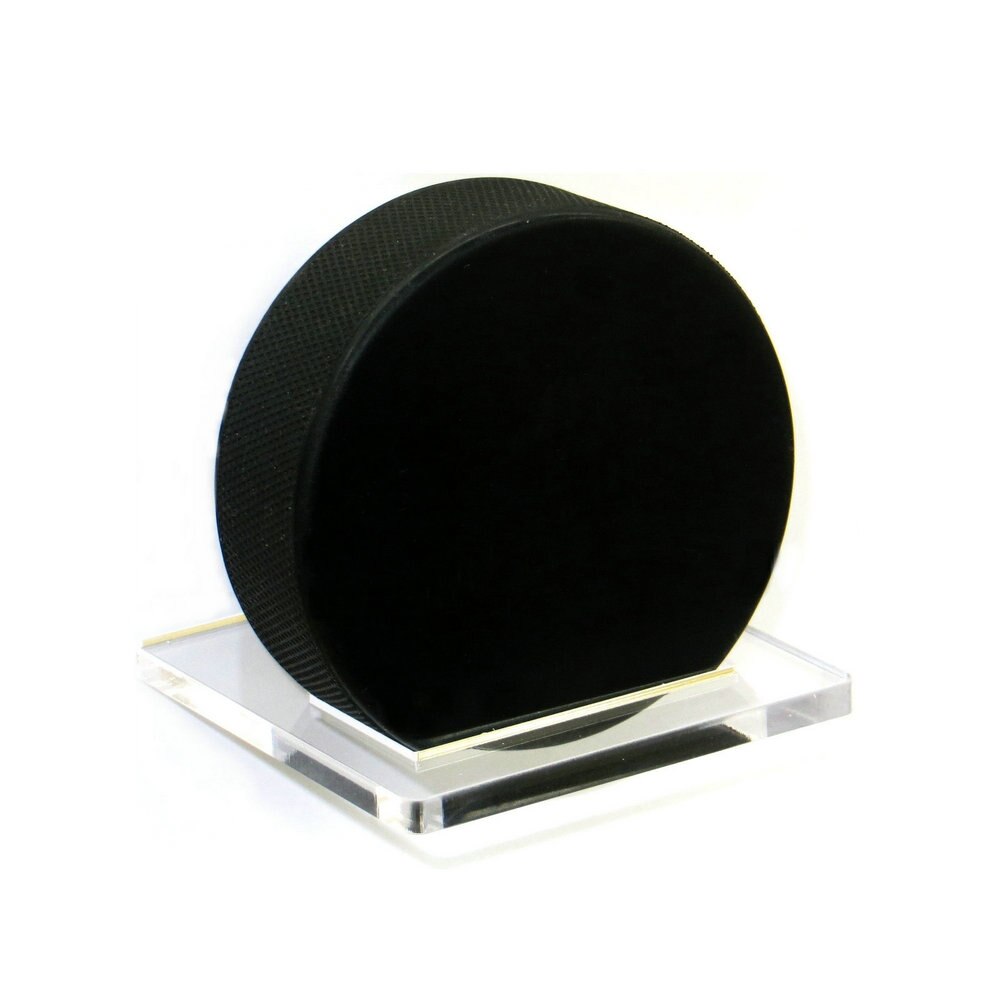 Luxury Floating Hockey Puck Display Rack / Wall Mounted Ice Hockey Puck - 2/Pk
