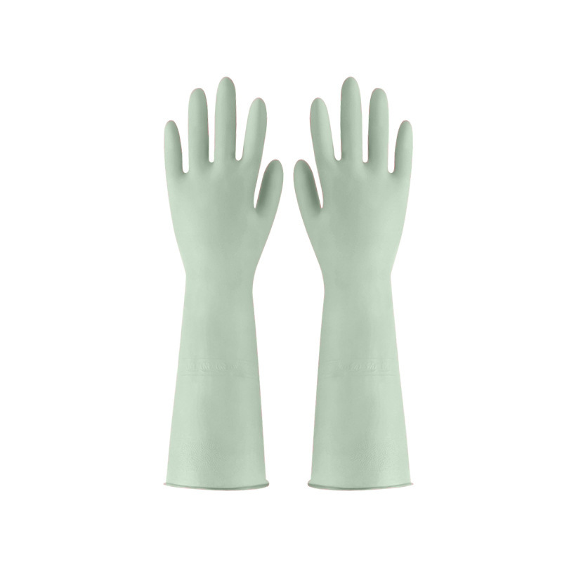 1 paar Wasserdichte Gummi Latex Geschirr Handschuhe Küche Dauerhafte Reinigung Hausarbeit Aufgaben Geschirr Werkzeuge Weibliche