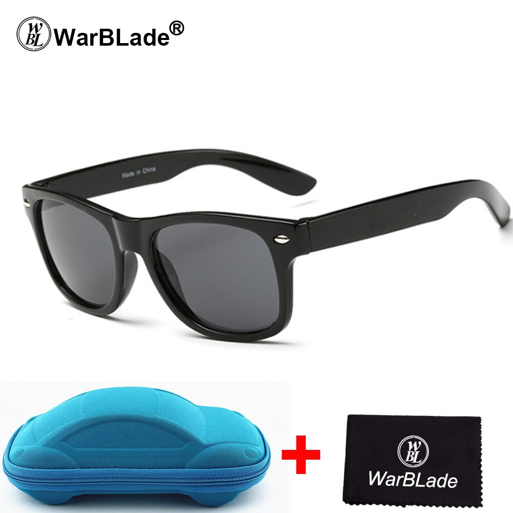 WarBLade Cool Zonnebril voor Kids Zonnebril voor Kinderen Jongens Meisjes Sunglass UV 400 Bescherming met Case Kinderen