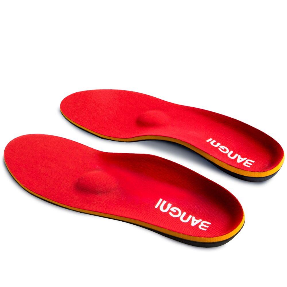3ANGNI Orthotic Insoles Arch Support Shoes Insert Mild Flat Feet Orthopedic Insoles For Men Woman Heel Pain Plantar Fasciitis: 13-310MM