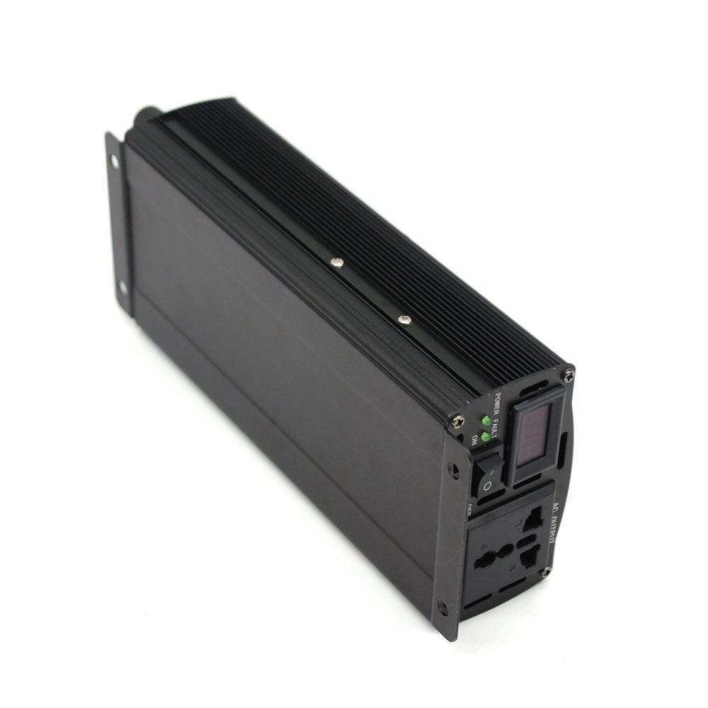 1600W Pure Sine Wave Intelligent String Inverter Power Inverter Car Converter Adapter Car Inverter with Digital Display