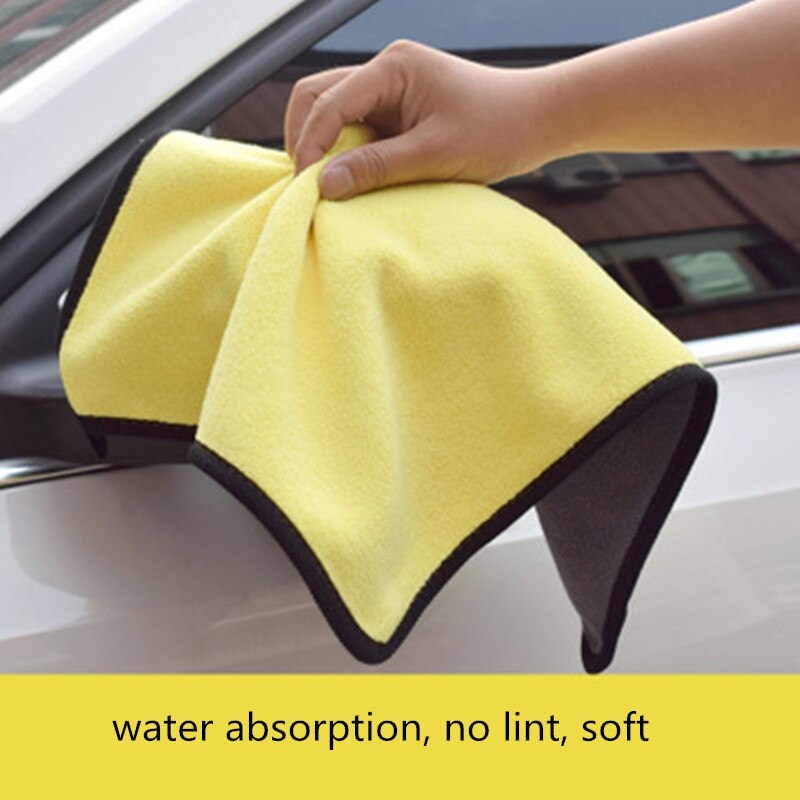 Bil maling pleje polering vask håndklæder plys mikrofiber vask tørring voks vokshåndklæde bil rengøringsklud detaljer bil vask håndklæde