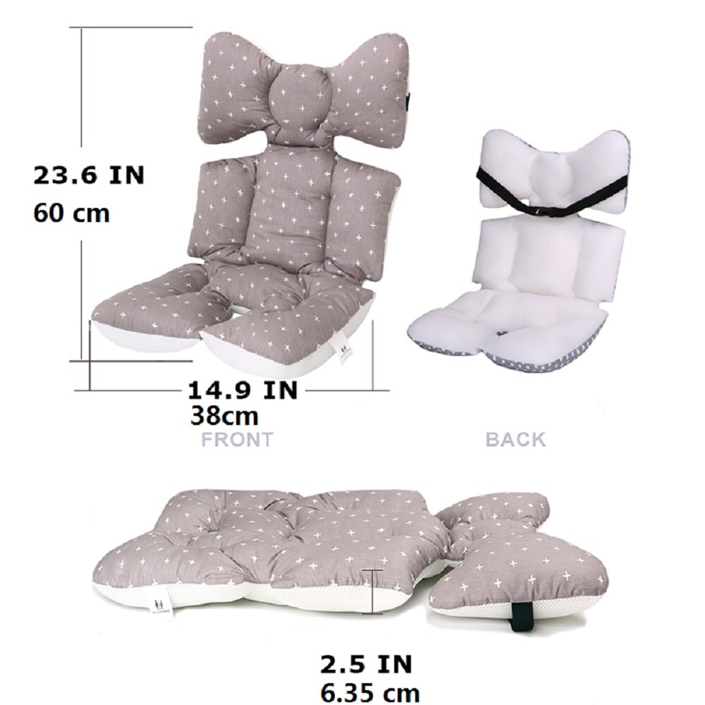 Miracle bébé Orginal tapis pour poussette | Doublure enfants chariot coussin de chaise, couche-culotte tapis de coton pour bébé fille et garçon