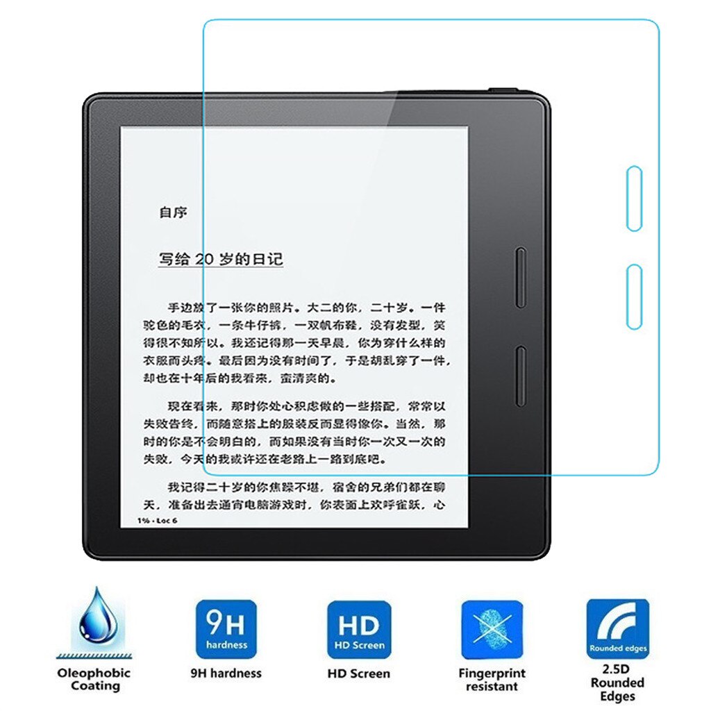 7-Inch Tablet Gehard Glas Screen Protector Hd Krasbestendig Beschermfolie Voor Kindle Oasis #10