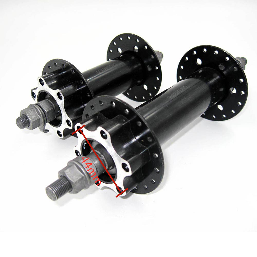 Vet Fiets Hub voor/achter 135mm * 190mm 36 gaten Sneeuw fiets aluminium cassette schijfrem vet tire bike aluminium naven