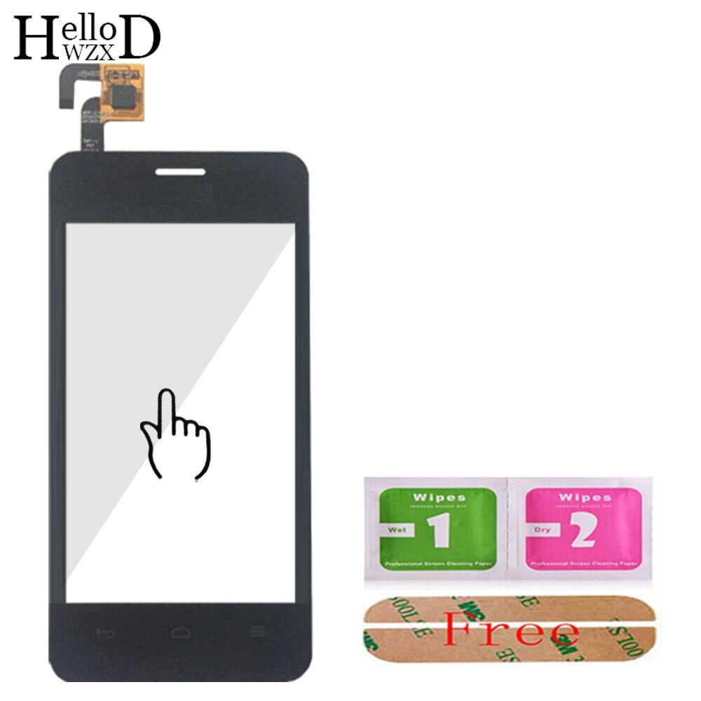 Touch Screen Digitizer Panel Voor Huawei Y300 Y320 Y330 Y360 Lens Sensor Touchscreen Voor Glas 3M Lijm