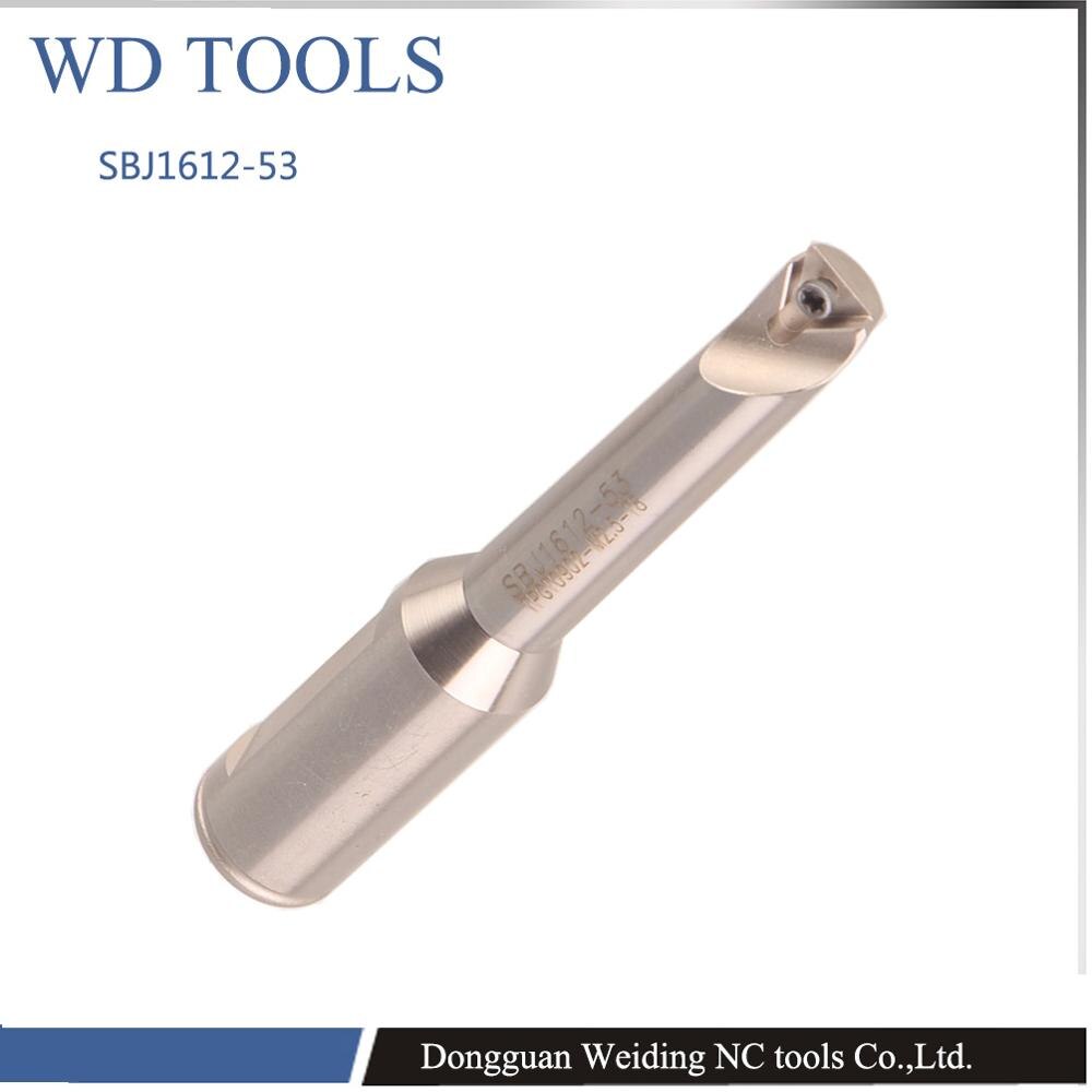 Têtes d'alésage de précision et avec barre d'alésage SBJ1612 SBJ1612-53 nbj16/CBI plage d'alésage 12-17mm