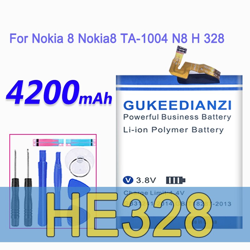 er316 Batterie Für Nokia 6 N6 TA-1000 TA-1003 TA-1021 Für Nokia 7 8 7 Plus 7.1/8 Sirocco er317 er335 er345 er347 er346 er333: HE328