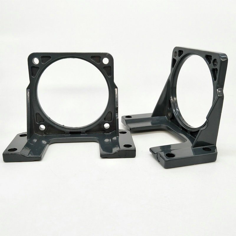 60 70 80 90 100 120 mm Fixed installation bracket vertical horizontal mounting DC AC motor bracket stand fittings 2pcs