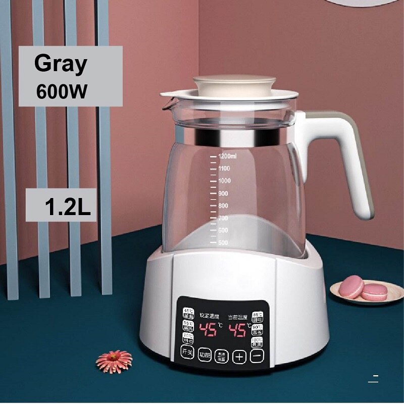 Kleinkind Thermostat Milch Regler Wasserkocher Wasser Clever Isolierung Topf Automatische Milch Wärmer Milch Pulver Thermo Baby Wasserkocher: Weiß / KR