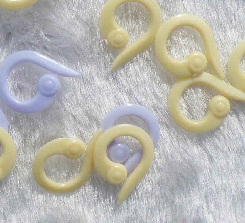 3 Packs Split Ring Markers Stitch Marker Rings Crochet Knitting Locking Stitch Markers Craft Set BZZ01