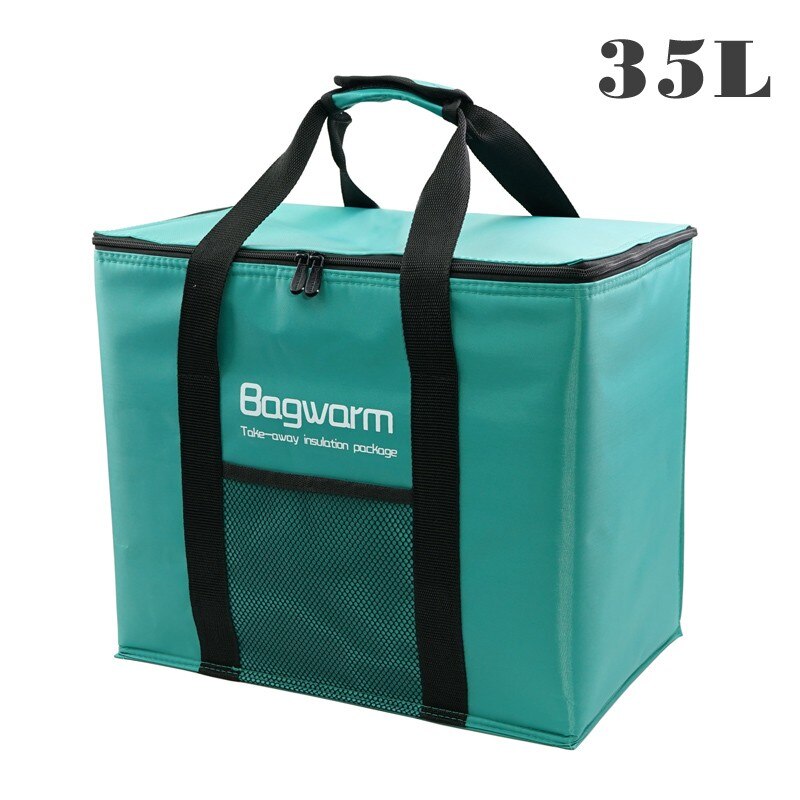 35l/20l等温バッグ,クーラーバッグ,車の等温冷蔵庫,ピクニックバッグ: 35L Green