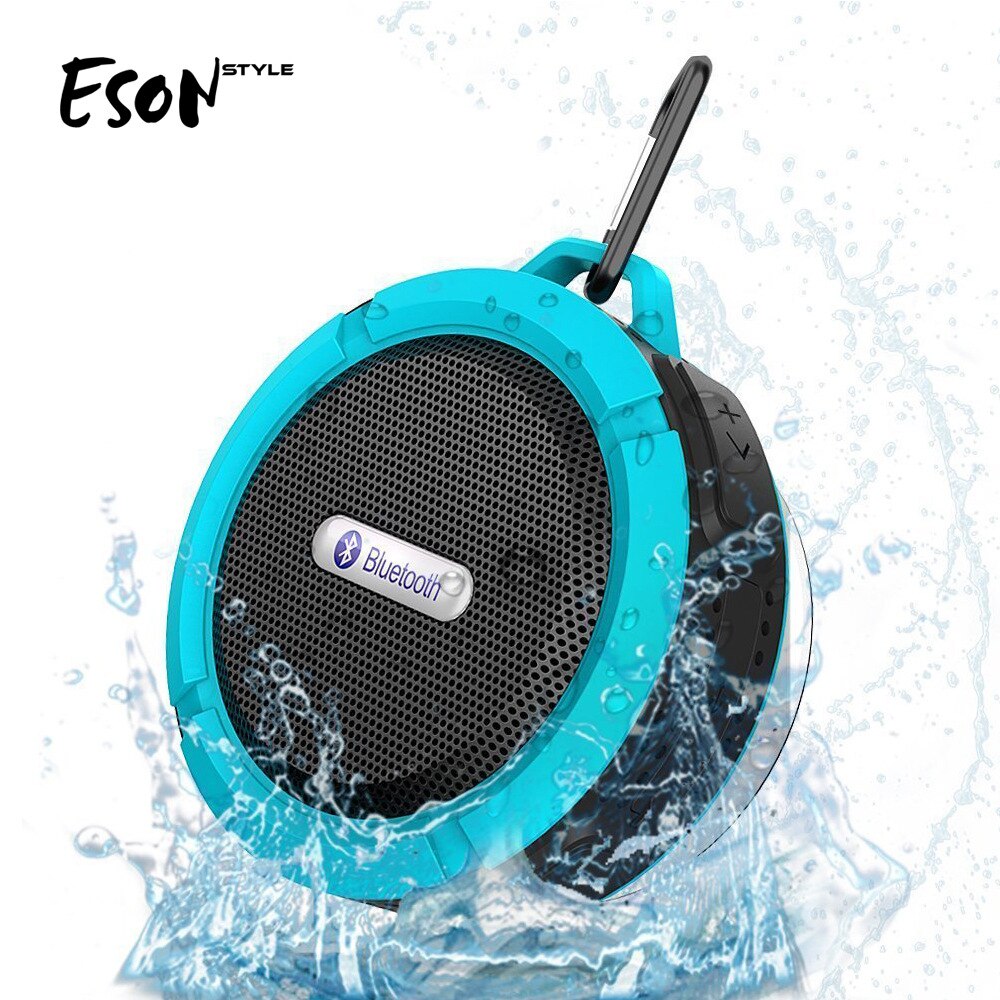 Draadloze Draagbare Kleine Speaker Outdoor Auto Card Mini Bluetooth Speaker: Blauw