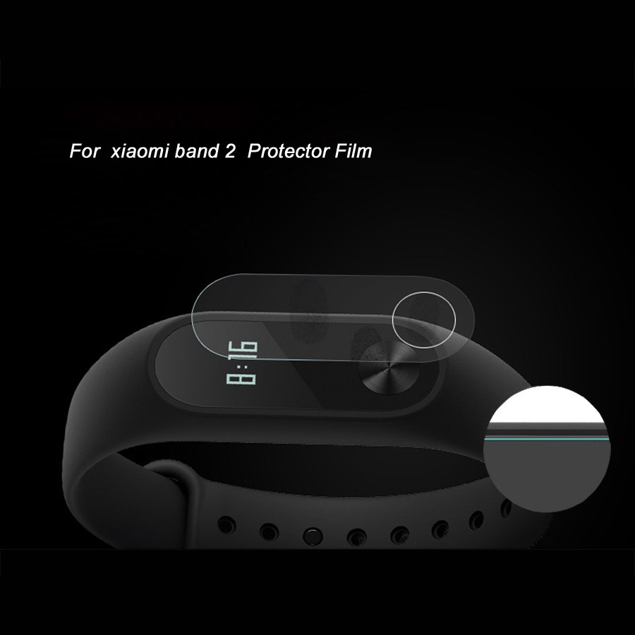 3 stks/set Voor Xiao mi mi band 2 Ultra dunne Anti-Kras screen Protector Voor Mi Band 2 beschermende film voor mi band 2 smart Accessoire