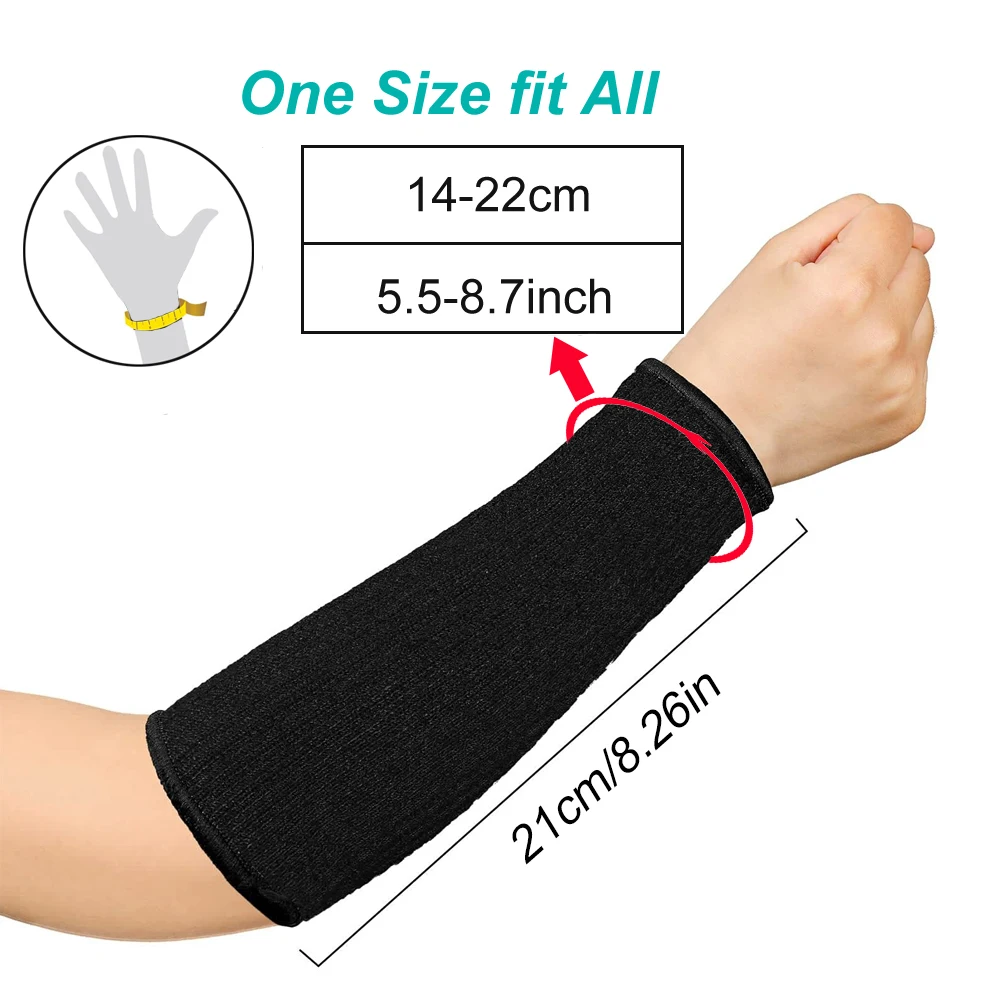 Arm Protectors for Thin Skin, Protective Cut Resistant Forearm Sleeves Arm Guards for Men Women Work, Scratches, Biting,Bruising