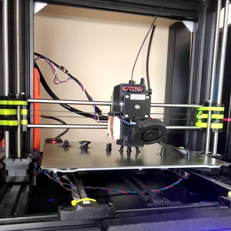 Energiczna nowa drukarka 3D 320x310mm podgrzewane łóżko ze stali sprężynowej z płytą PEI powierzchnia do zabudowy platforma dla CR-10S Pro,CR-X gorące łóżko