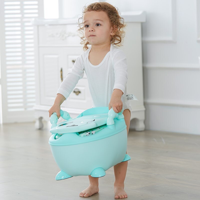Lovely cow baby toilet,cheap kids potty,plastic baby product