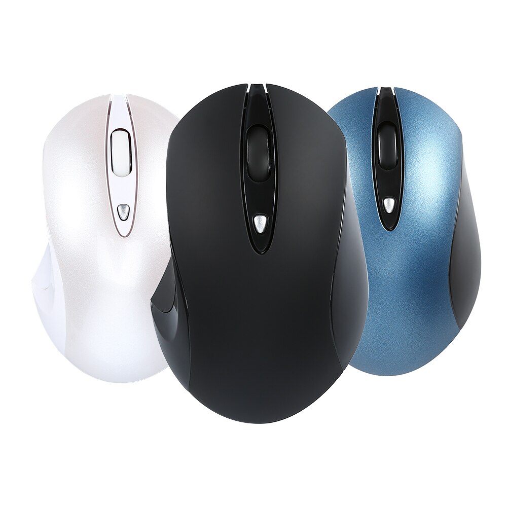 Universal 2.4GHz Wireless Mouse 1600DPI Optical Computer Cordless Office Mice with USB Receiver For Computer PC Laptop