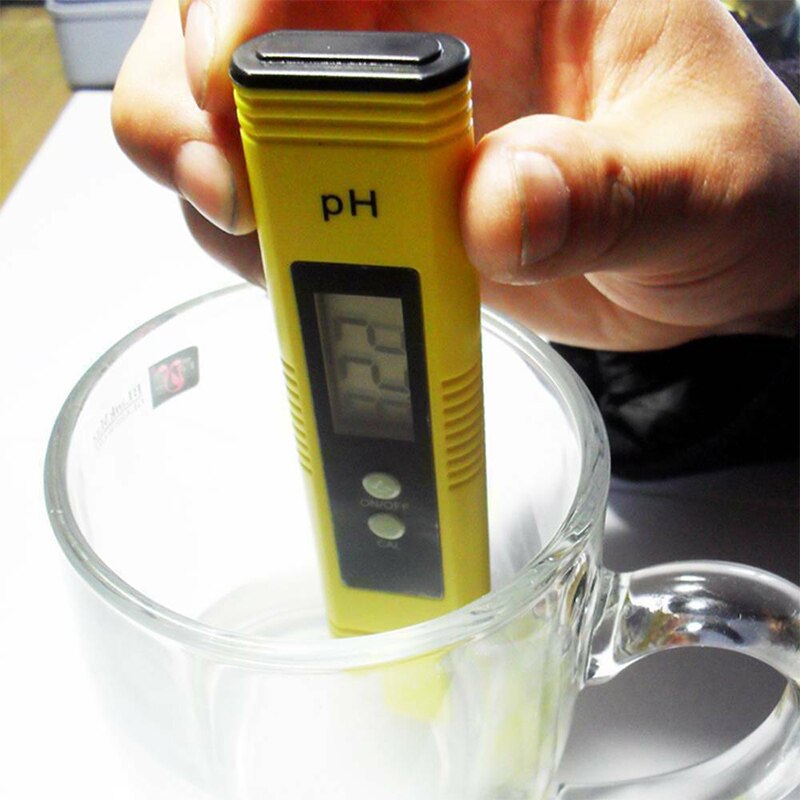 Portable PH Meter Tester Pen Digital Measuring Water Purity Tester For Water Sources/Aquarium/Swimming Pools