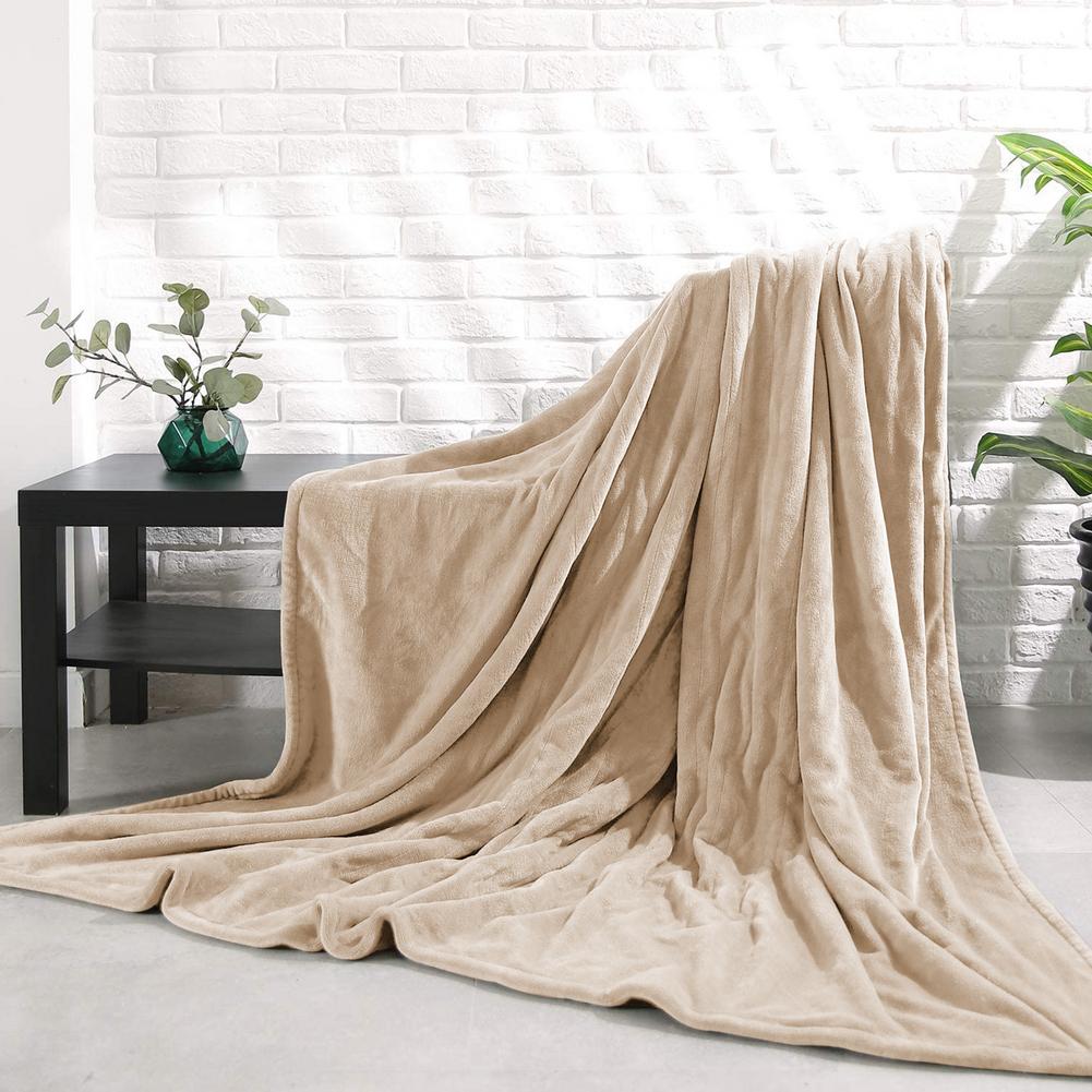Electric Heated Blanket Double-layer Flannel Soft Thicker Winter Warm Washable Heating Blanket 110-220V US Plug