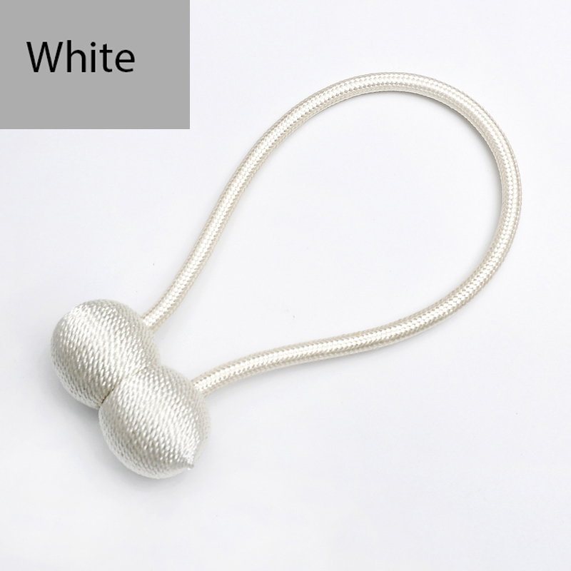 Simple Magnetic Curtain Tieback Clip Curtains Buckle Holder Decorative Home Curtains Accessories: Blue