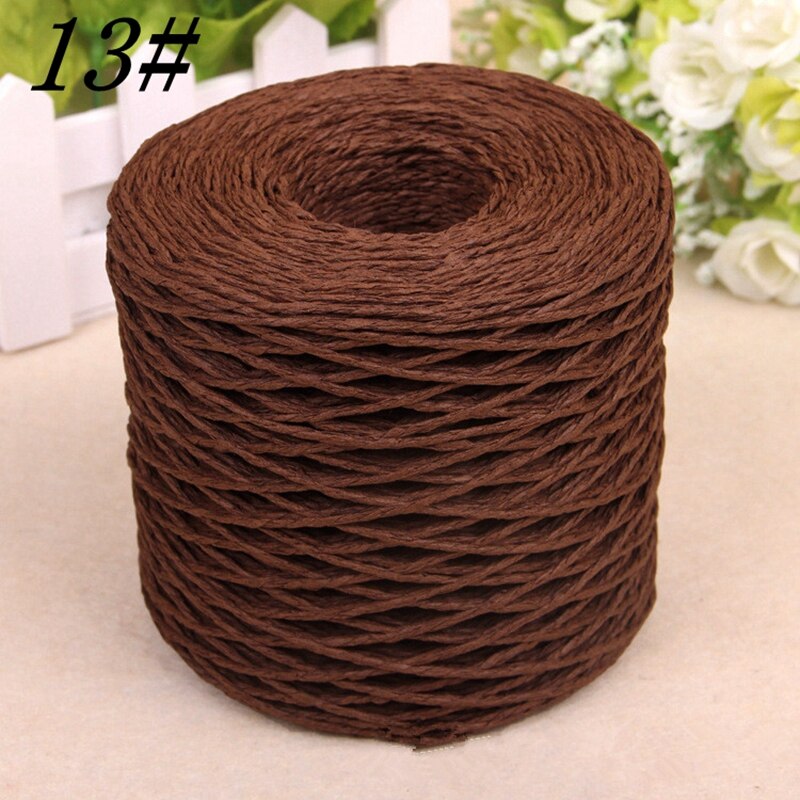 200 Yards Raffia Straw Rope Hat Yarn Paper Raffia Crochet Straw Yarn 2mm Organic TJM9110: Pattern 13