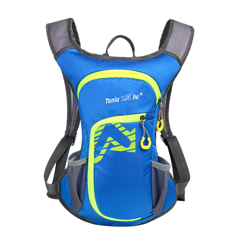 Mochila para acampar al aire libre para hombre y mujer, Mochila para correr, bolsa de agua para bicicleta de 2L, Mochila de hidratación para ciclismo, tanque de vejiga de agua de nailon: NO water bag-4