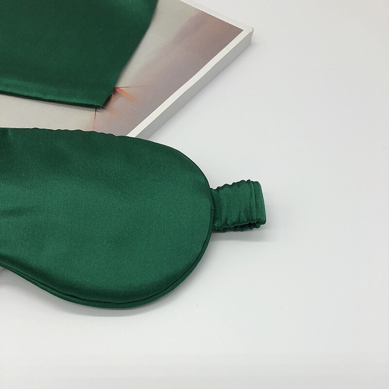 100% handmade silkworm silk eye mask sleep eys shade with silk storage bag