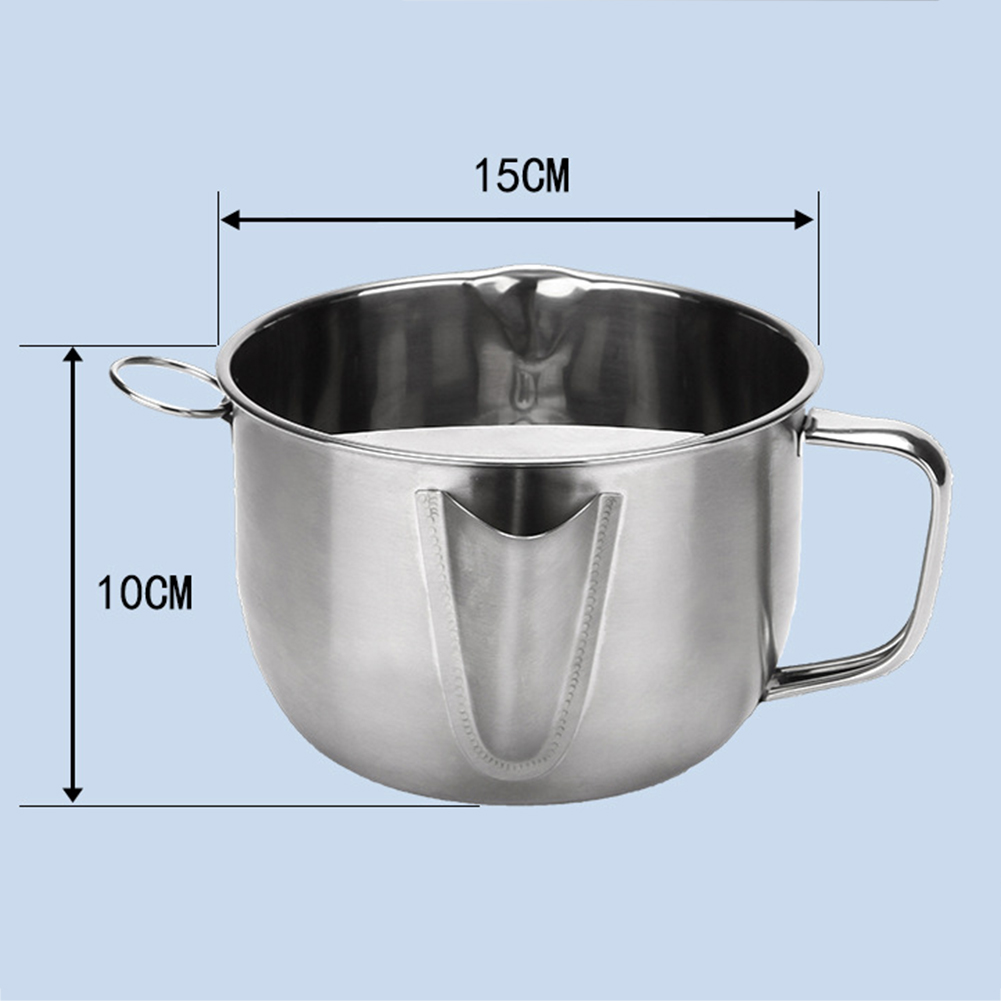 Multi-use Stainless Steel Gravy Oil Soup Fat Separator Grease Oiler Filter Strainer Bowl Home Kitchen Cooking Tools