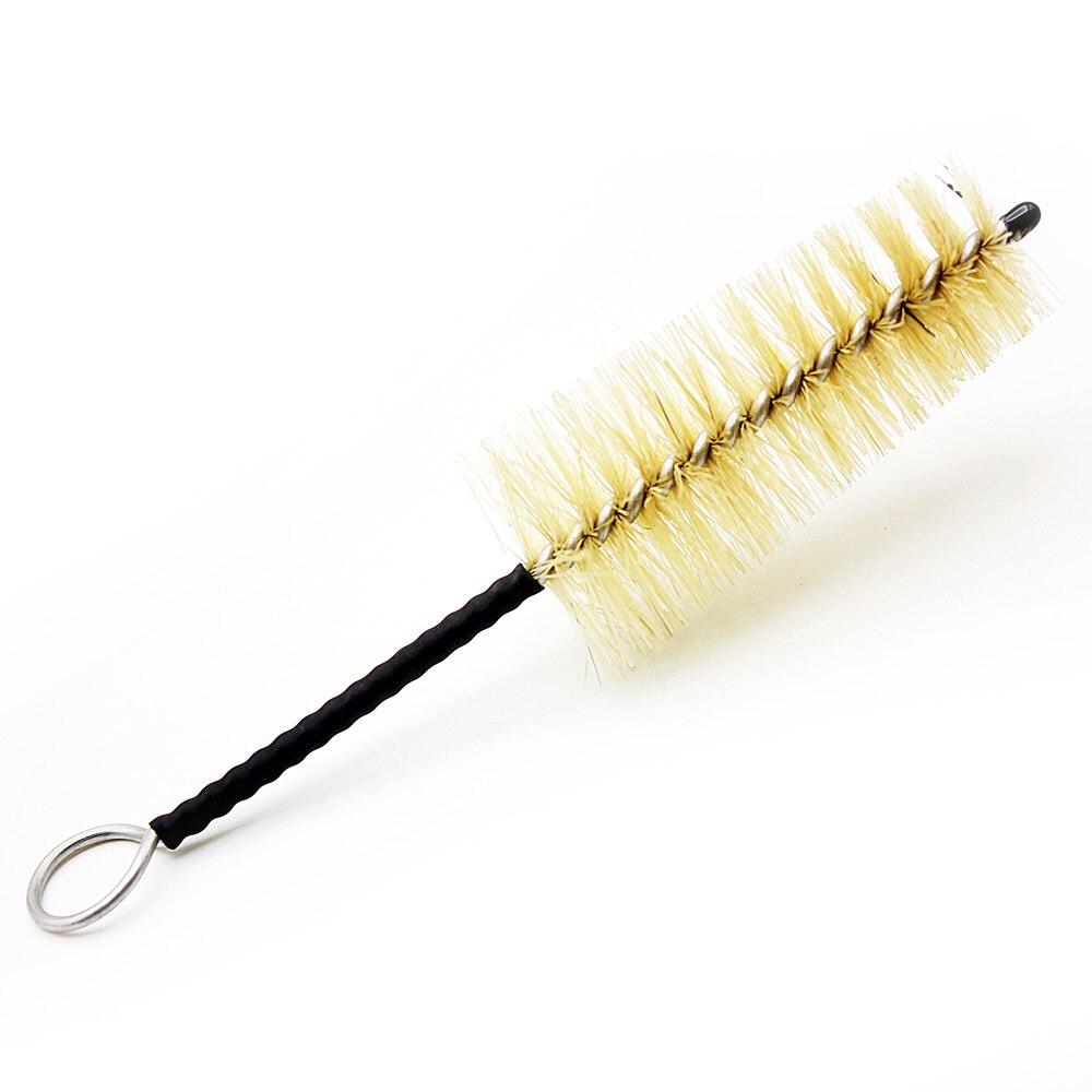 Mouthpiece Cleaning Brush Bristles With Metal Handle for Saxophone Sax Clarinet Wind Instrument