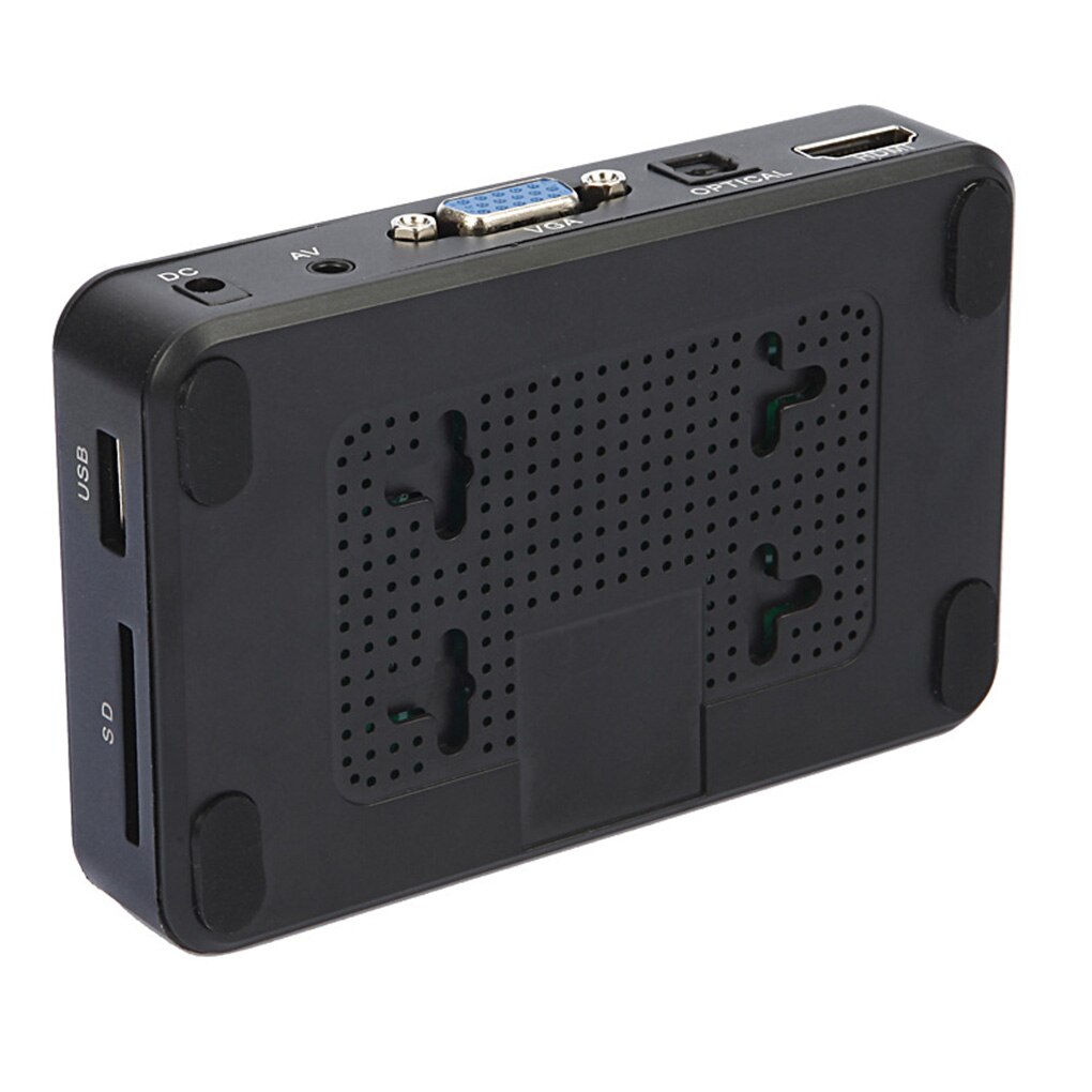 Mini full hd media multimediaspelare autoplay 1080p usb extern hdd mediaspelare för sd u disk hdmi vga av utgång för mkv rmvb