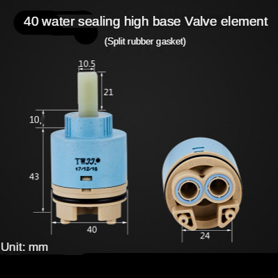 For Kitchen Bathroom Faucet Replacement Accessories Faucet Mixing Valve Faucet 1 Pack 35/40mm Replacement Ceramic Cartridge: G