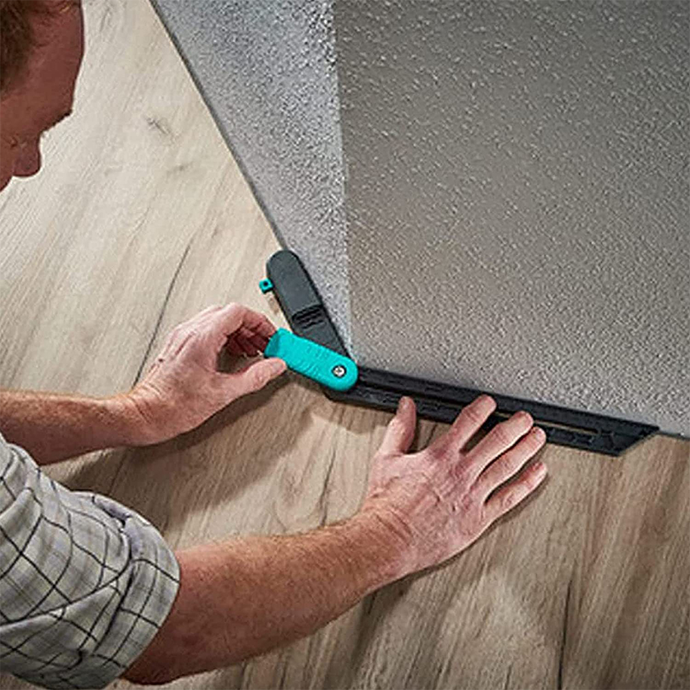 Angular Bevel Gauge Adjustable Precise Angle Ruler with Lock Fast Marking Mitre Gauge for Line Drawing DIY Measuring Tool