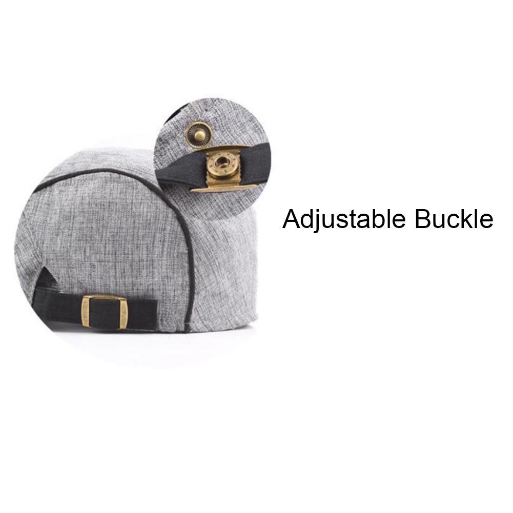Gorra de béisbol con de Duckbill para hombre y mujer, gorro de béisbol con de pato para deportes al aire libre, ajustable, para conducir, plana, para aviador, Unisex