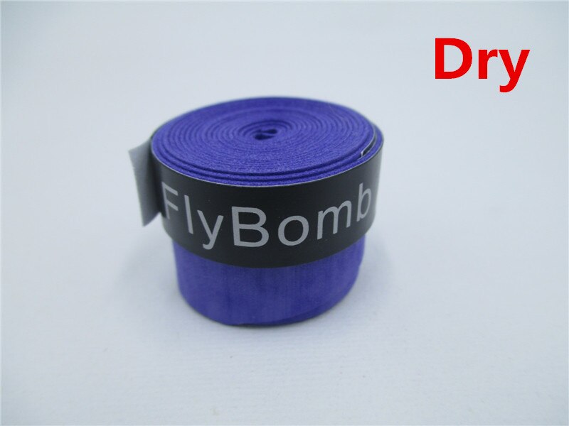 FlyBomb Dry Badminton Racket OverGrips Anti-skid Sweat Absorbed Wraps Taps Tennis Grips Racquet Overgrip Sweatband L415OLF: Purple