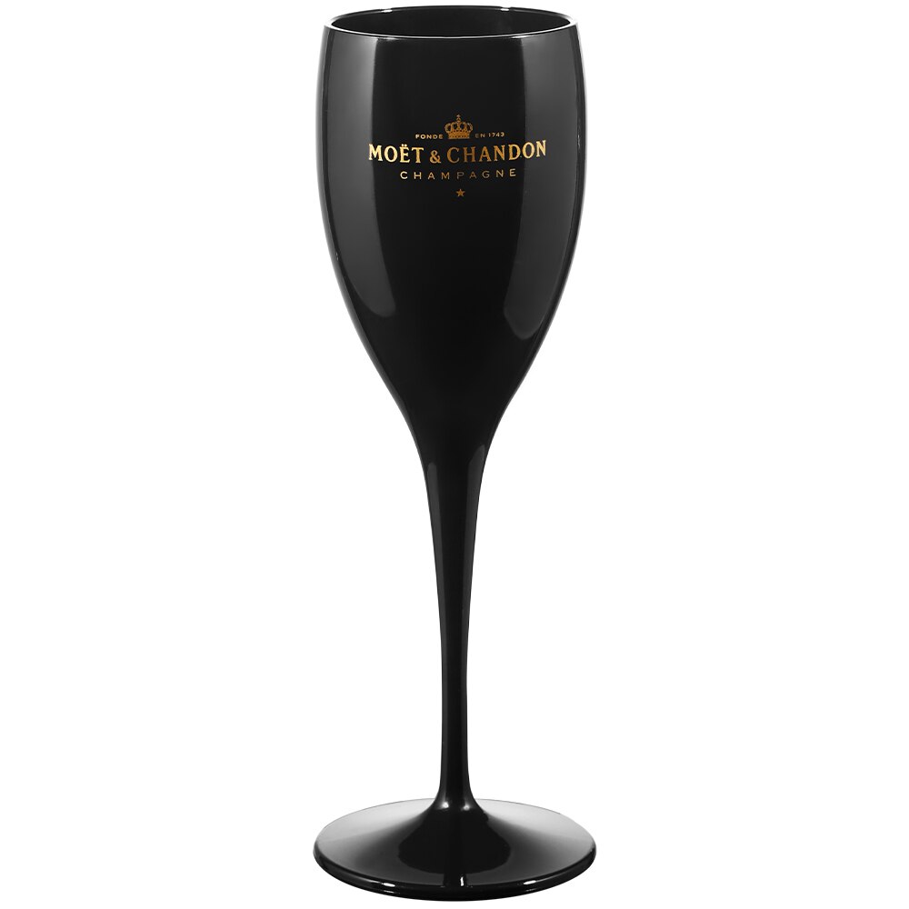 Fluiten Party Champagne Plastic Bekers Wijn Bier Koeler Cocktail Cup Witte Kast Acryl Champagne Emmers: Black-175ml