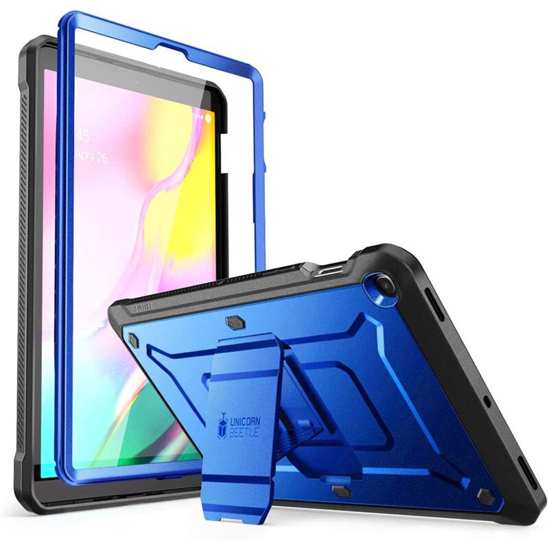 Voor Galaxy Tab S5e Case 10.5 Inch Release SM-T720/T725 Supcase Ub Pro Full-Body Robuuste Cover met Ingebouwde Screen Protector: Dark Blue