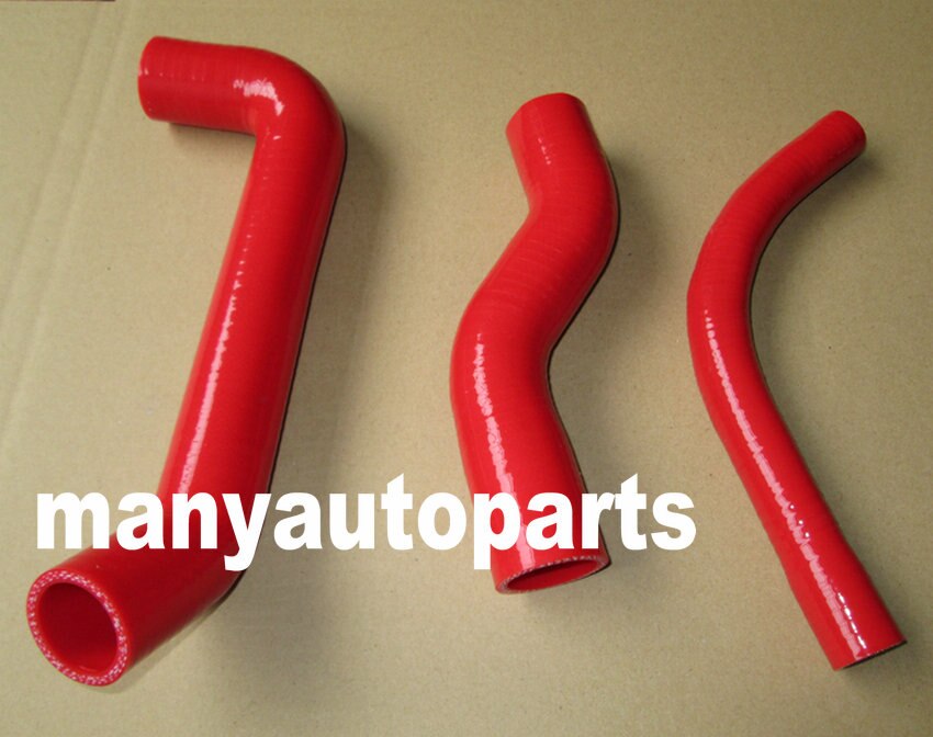 Autobianchi A112 3-7 | Tuyau de refroidissement en Silicone rouge pour la série S4/5/6