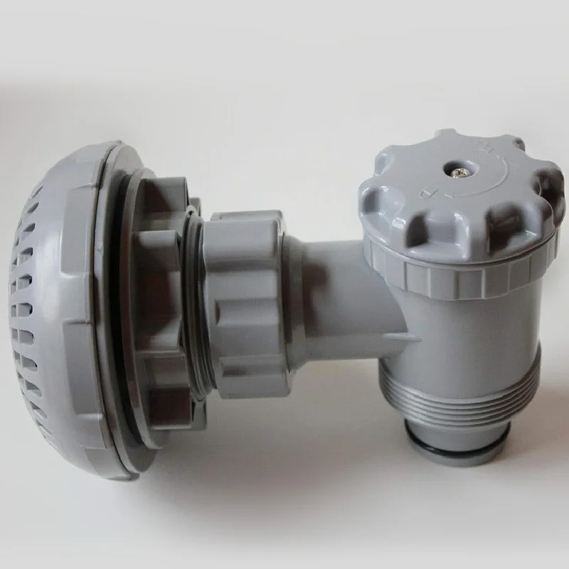 Einlass Auslass Sieb Befestigung Schwimmbad Filter Ersatzteile P6H1317 / P6 für Bestway Hnemix Coleman INTEX Pools: Blau