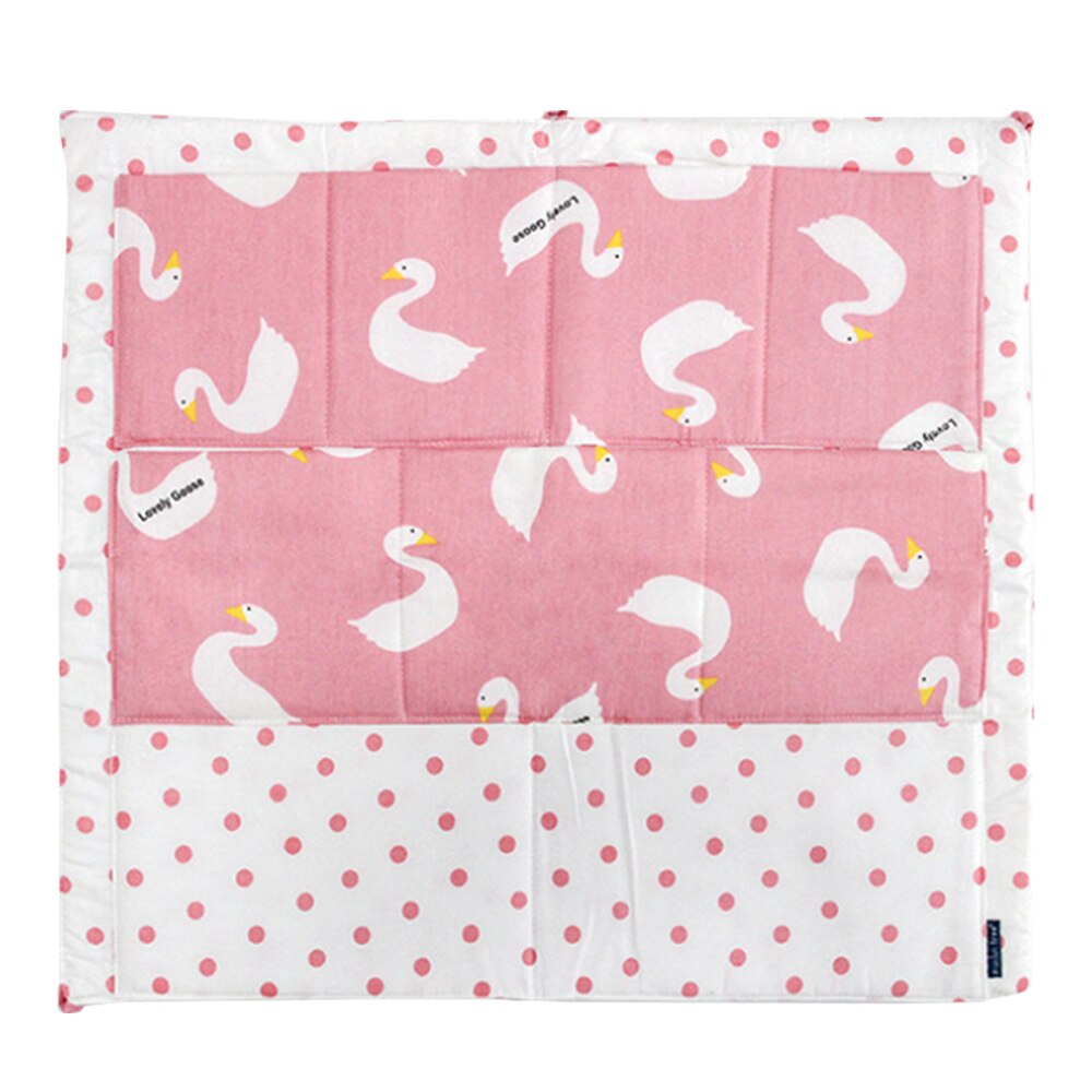 Baby katoenen wiegbed hangende opbergzak baby wiegbed organizer speelgoed luierzak voor wieg beddengoedset 60 * 50cm mrt 26: A4