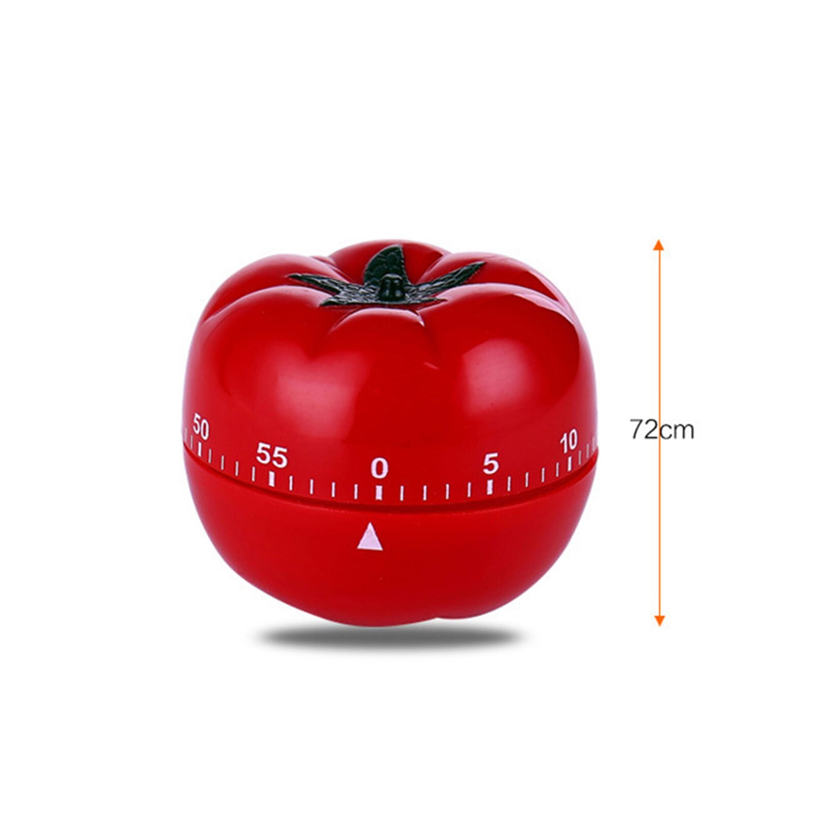 Kitchen Timer Tomato Visual Countdown Timer 60 Minute Loud Voice Fun Shaped Mechanical Timer Cooking Shower Study Stopwatch: Default Title