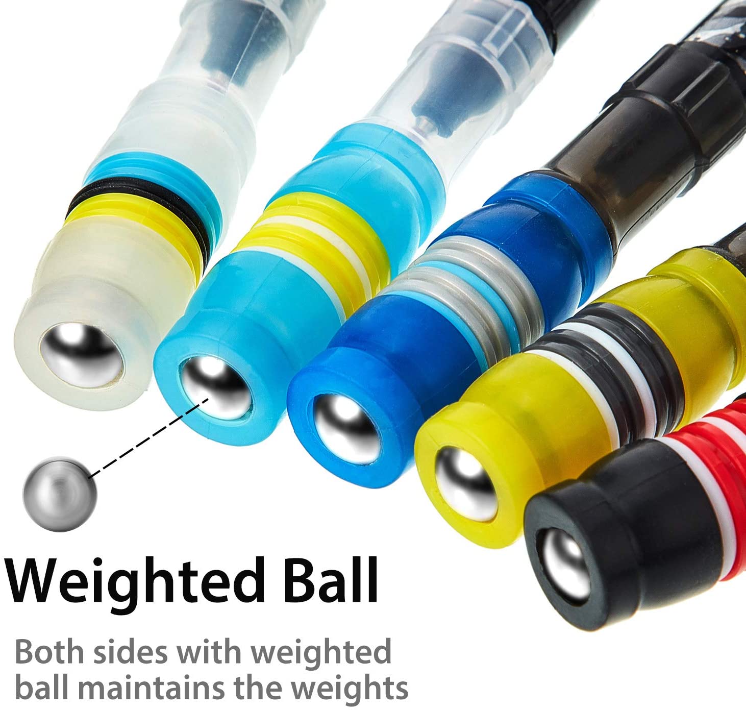 Spinning Pen Rolling Vinger Roterende Pen Non Slip Coated 7.87 Inches Spinning Balpen Met Gewogen Bal Gaming Pennen Nici