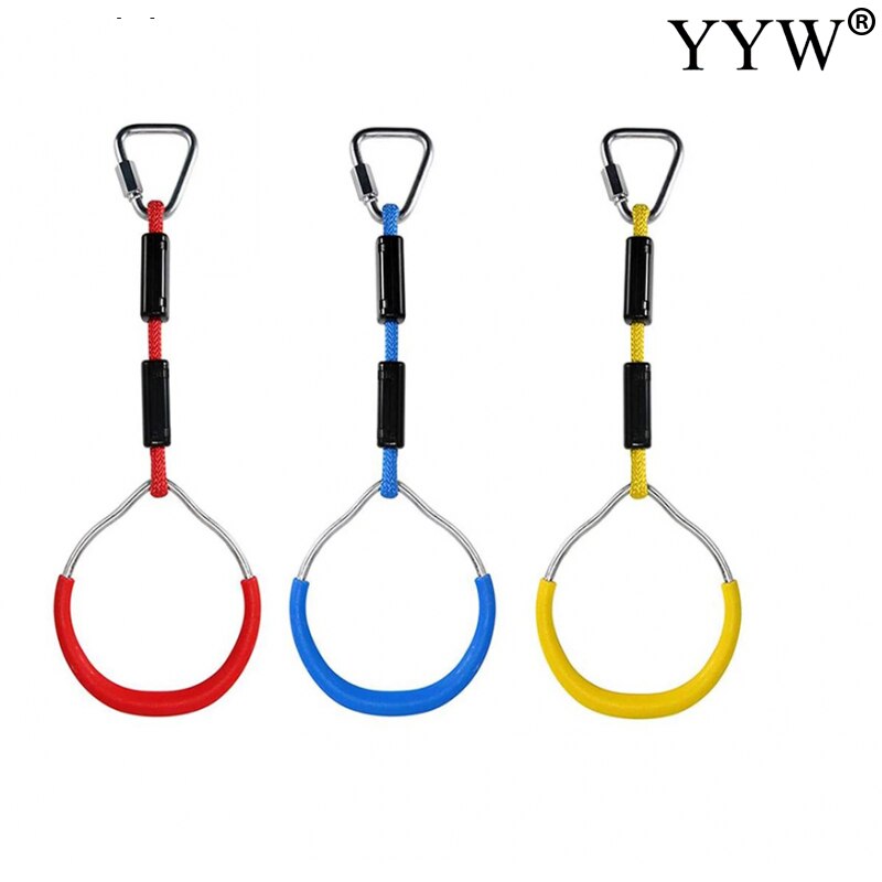 Climbing Kids Children Swing Rings Playgrounds Parque Infantil Hanging Rings Outdoor Mountain Climbing Gymnastic Ring