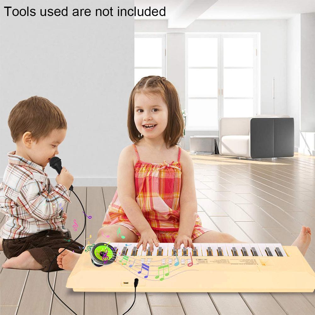37 S Electronic Board Piano Digital Music Board Electric Piano Children Musical Enlightenment For Beginners A5x0
