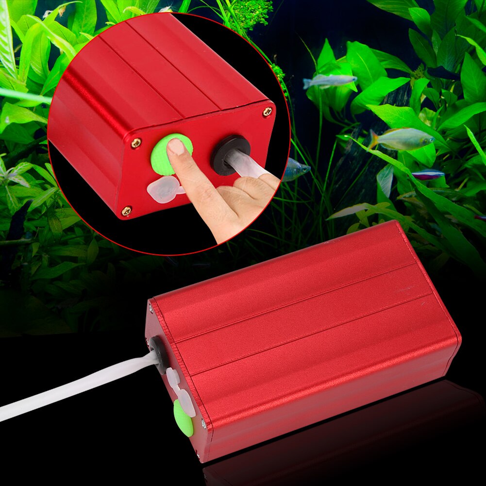 Portable Rechargable Pool Pond Fish Tank Oxygenator Oxygen Aerator Air Pump For Outdoor Fishing Or Home Fish Tank