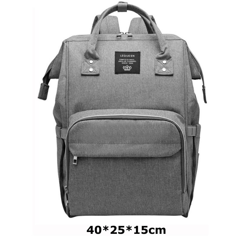 LEQUEEN Brand Baby Diaper Mummy Bags Large Capacity Maternity Nursing Diaper Bags infant Nappy changing bag Backpack Baby Care: 1