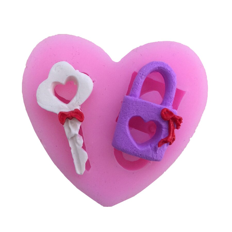Moule à gâteau en Silicone en forme de clé, pour glace, gelée, bonbons, Fondant, ustensiles de cuisson, DIY, 1 pièces: M147